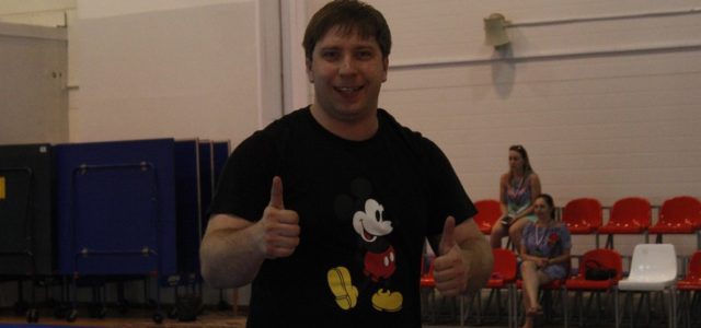 Заключил череду мастер-классов головокружительный интерактив по акробатике от Алексея Дудченко!